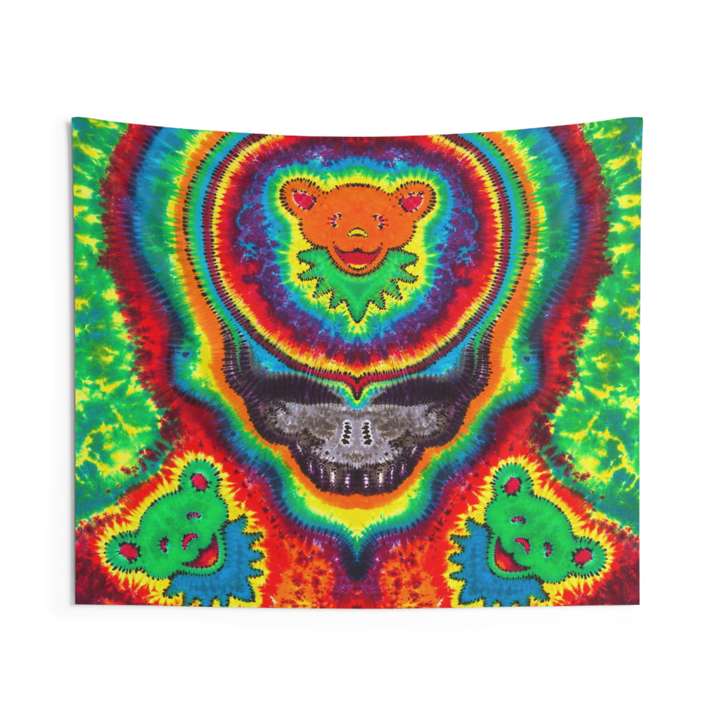 Steal Your Bears Tie-Dye Wall Tapestry | JamminOn