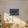 Cosmic Bear Mandala Tie-Dye Wall Art Canvas Print | JamminOn