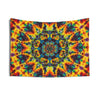 Lions Mane Fire Mandala Tie-Dye Tapestry | JamminOn