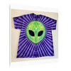 Alien Starburst Tie-Dye Wall Art Canvas Print | JamminOn