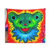 Rainbow Bear Full Spectrum Tie-Dye Wall Tapestry | JamminOn