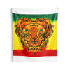 Rasta Lion Tie-Dye Wall Tapestry | JamminOn