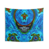 Peace Sign Fire Tie-Dye Wall Tapestry | JamminOn