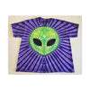 Alien Starburst Tie-Dye Wall Art Canvas Print | JamminOn