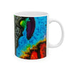 Buffalo Skull Tie-Dye Ceramic Mug | JamminOn