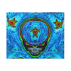 Stealie Turtle Mandala Tie-Dye Canvas Print | JamminOn