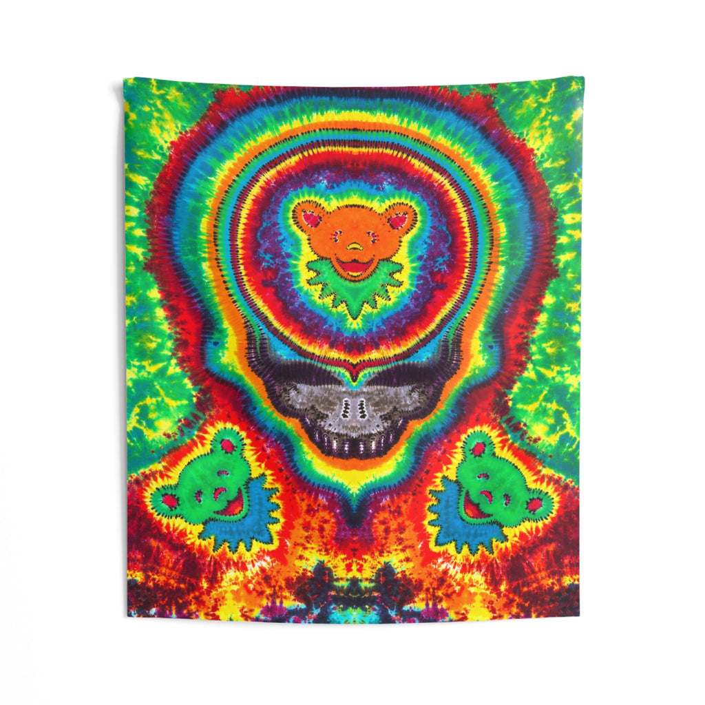 Steal Your Bears Tie-Dye Wall Tapestry | JamminOn