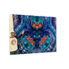 Cosmic Bear Mandala Tie-Dye Wall Art Canvas Print | JamminOn