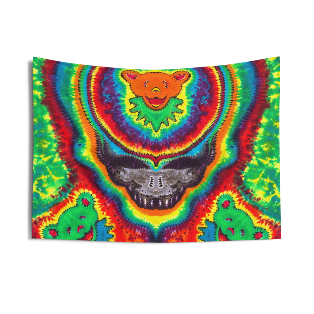 Steal Your Bears Tie-Dye Wall Tapestry | JamminOn