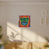 Rainbow Bear Full Spectrum Tie-Dye Wall Art Canvas Print | JamminOn