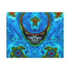 Stealie Turtle Mandala Tie-Dye Canvas Print | JamminOn