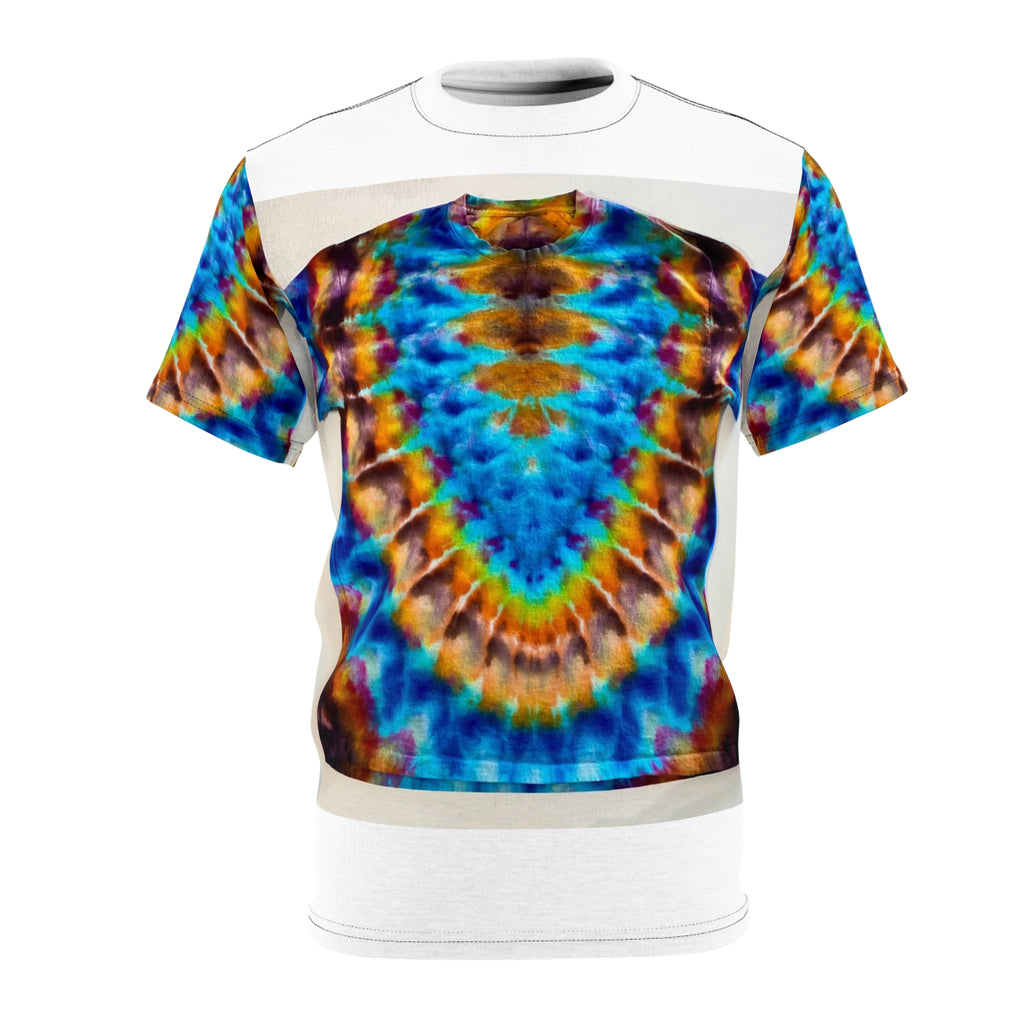 Ice Dye Abstract Psychedelic AOP Shirt - JamminOn