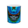 Stealie Turtle Mandala Tie-Dye Ceramic Mug | JamminOn