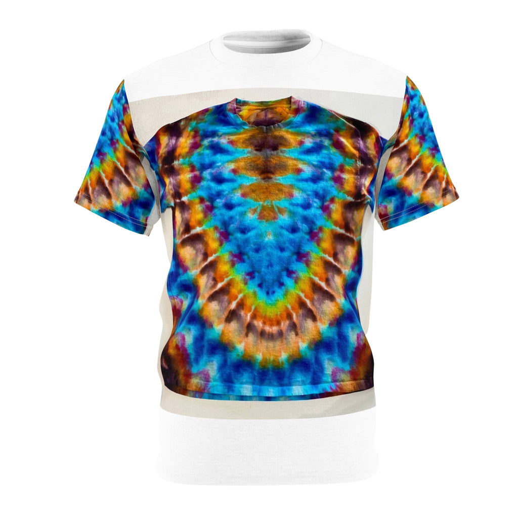 Ice Dye Abstract Psychedelic AOP Shirt - JamminOn