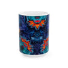 Cosmic Bear Mandala Psychedelic Tie-Dye Coffee Mug | JamminOn