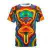 Bear & Mushroom Tie-Dye AOP Shirt | JamminOn