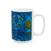 Sea Turtle Family Tie-Dye Ceramic Mug | JamminOn