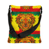Rasta Lion Tie-Dye Tote Bag | JamminOn