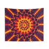 Purple Gold Starburst Tie-Dye Wall Tapestry | JamminOn
