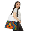 Bear and Mushroom Tie-Dye Tote Bag | JamminOn