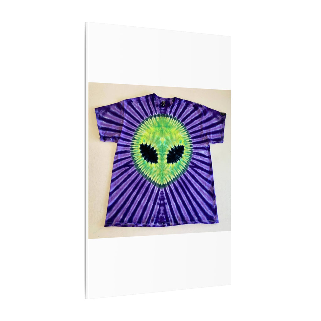 Alien Starburst Tie-Dye Wall Art Canvas Print | JamminOn