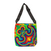 Om Symbol Rainbow Tie-Dye Tote Bag | JamminOn