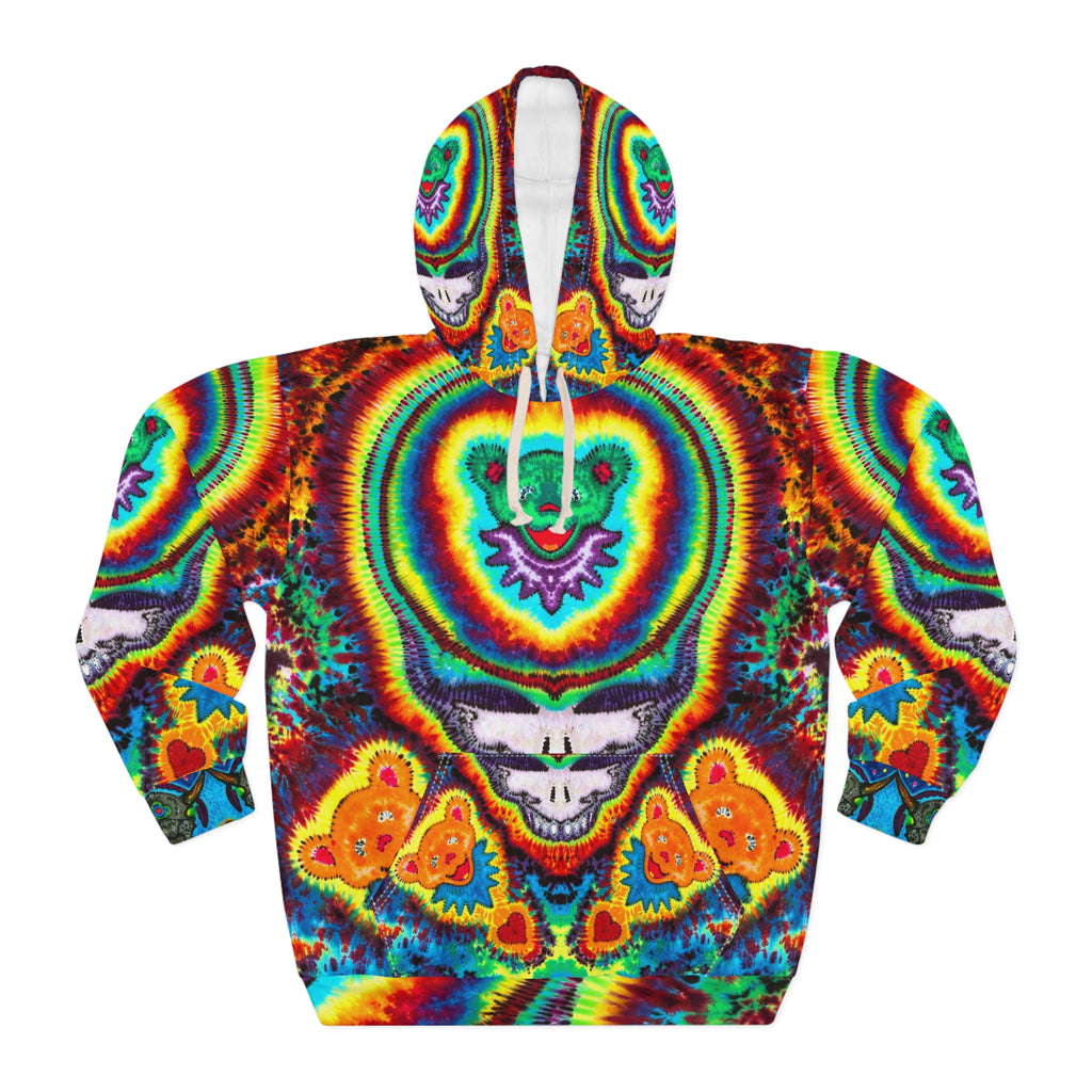 Copy of Buffalo Skull Tie-Dye AOP Hoodie | JamminOn