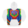 Purple Bear Chevron Tie-Dye AOP Hoodie | JamminOn