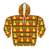 Rasta Lion Tie-Dye AOP Hoodie | JamminOn