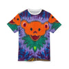 Orange Bear Radial Tie-Dye AOP Shirt - JamminOn