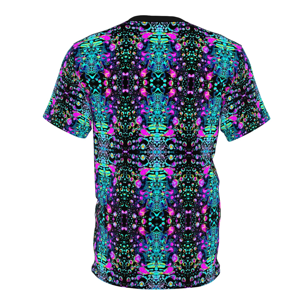 Cyan Liquid Light All Over Print Shirt JamminOn