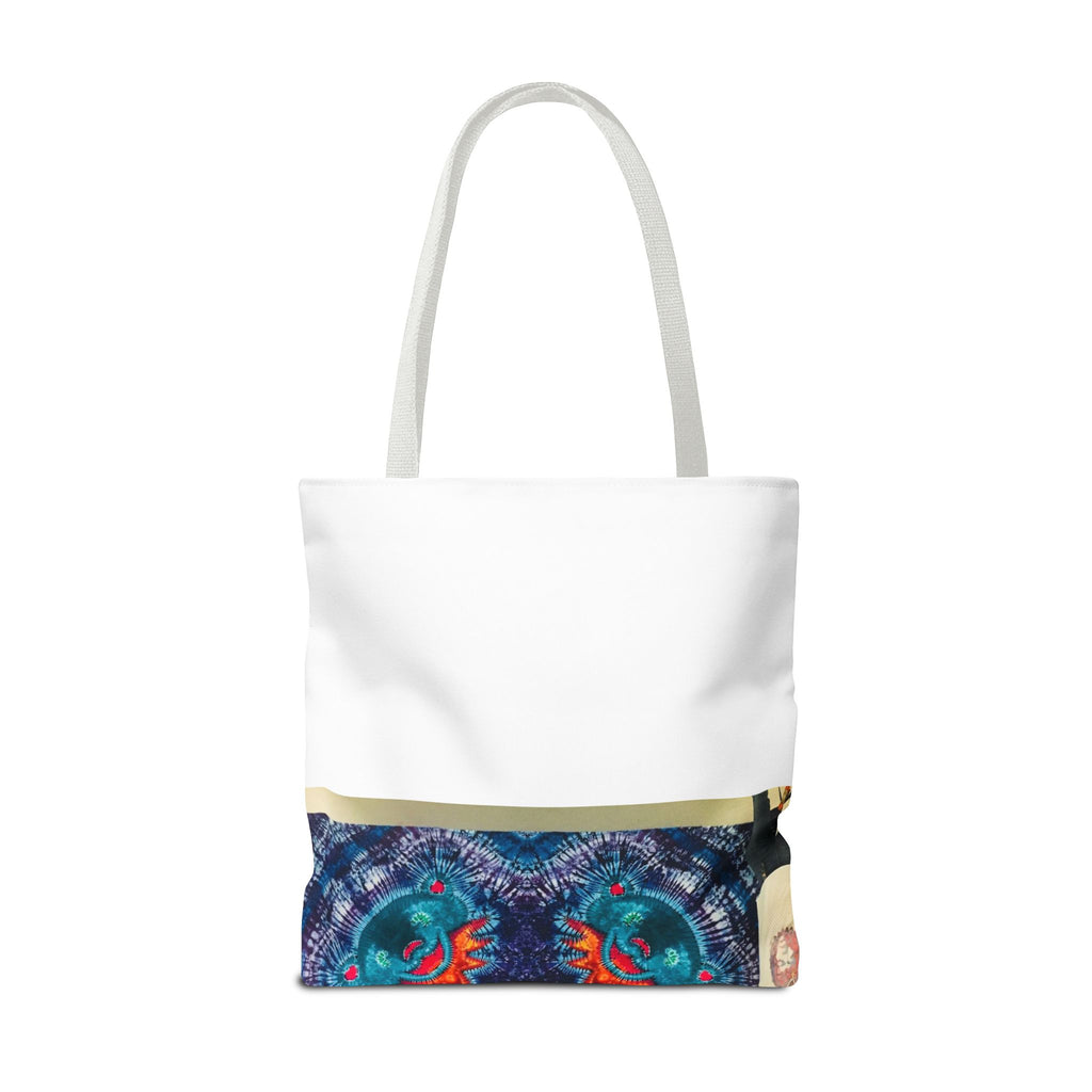 Cosmic Bear Mandala Psychedelic Tie-Dye Tote Bag | JamminOn