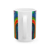 Bear and Mushroom Tie-Dye Ceramic Mug | JamminOn