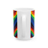 Purple Bear Chevron Tie-Dye Ceramic Mug | JamminOn