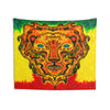 Rasta Lion Tie-Dye Wall Tapestry | JamminOn