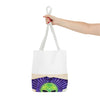 Alien Starburst Psychedelic Tie-Dye Tote Bag | JamminOn