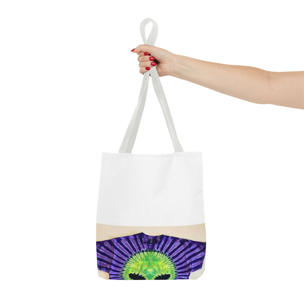 Alien Starburst Psychedelic Tie-Dye Tote Bag | JamminOn