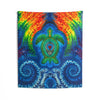 Rainbow Arch Sea Turtle Tie-Dye Wall Tapestry | JamminOn