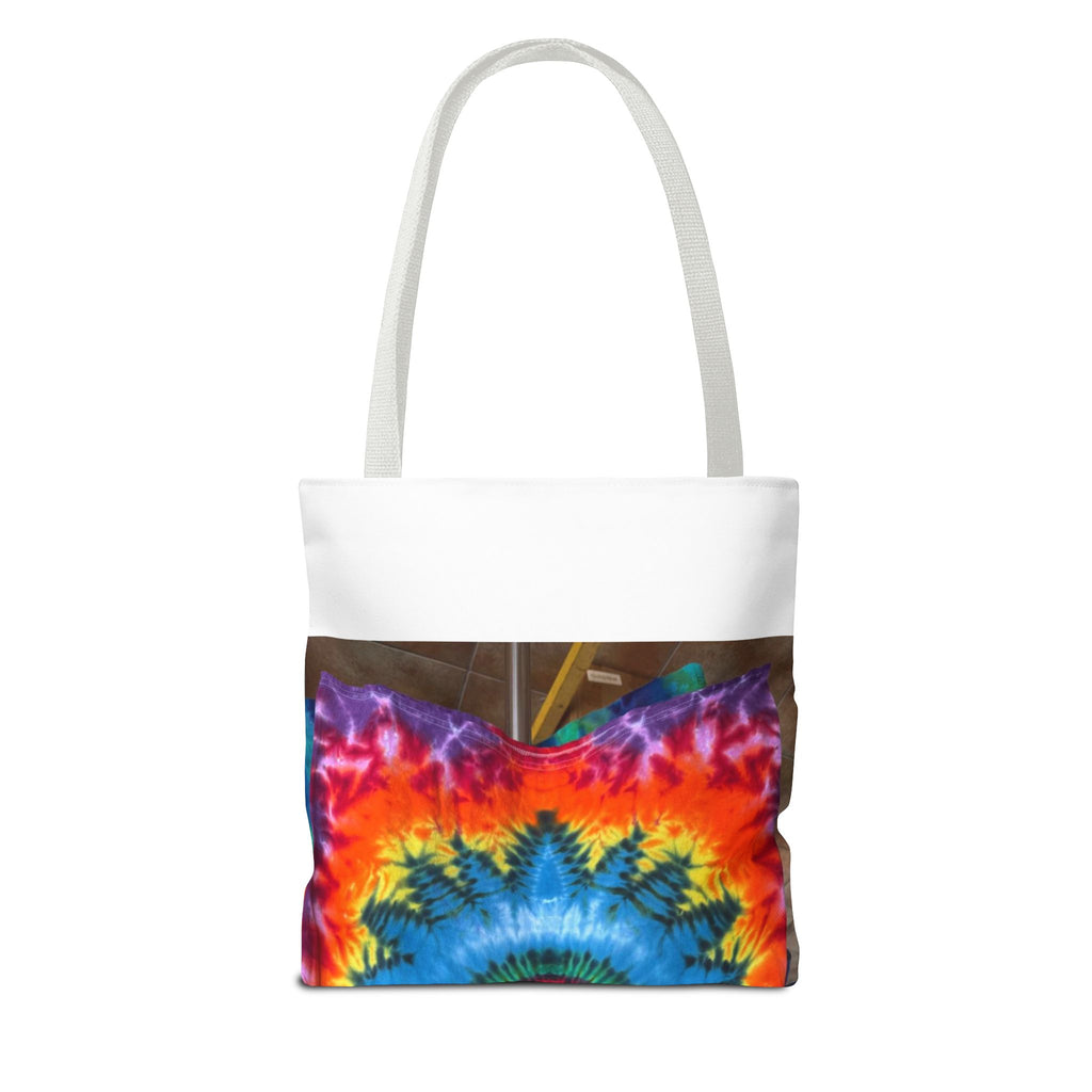 Rainbow Bear Full Spectrum Psychedelic Tie-Dye Tote Bag | JamminOn