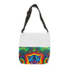Blue Bear Heart Tie-Dye Tote Bag | JamminOn
