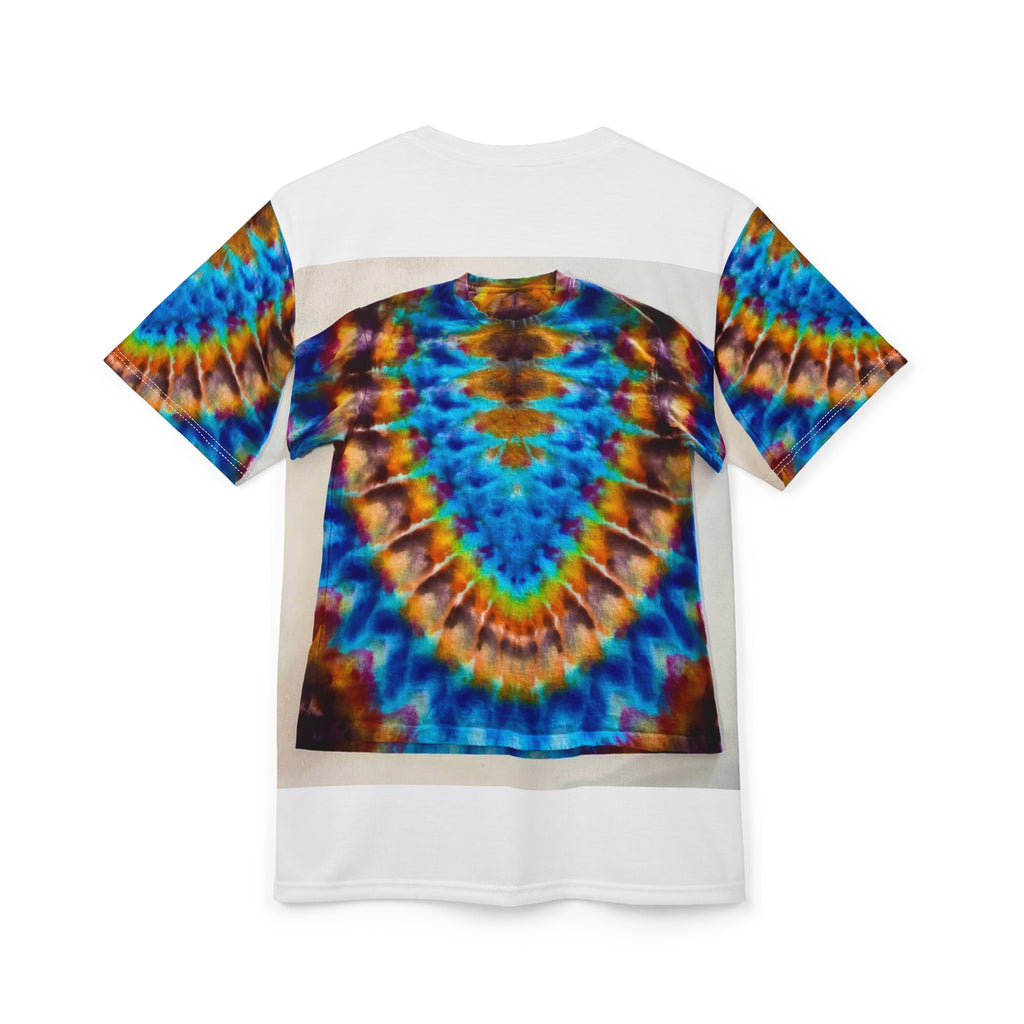 Ice Dye Abstract Psychedelic AOP Shirt - JamminOn