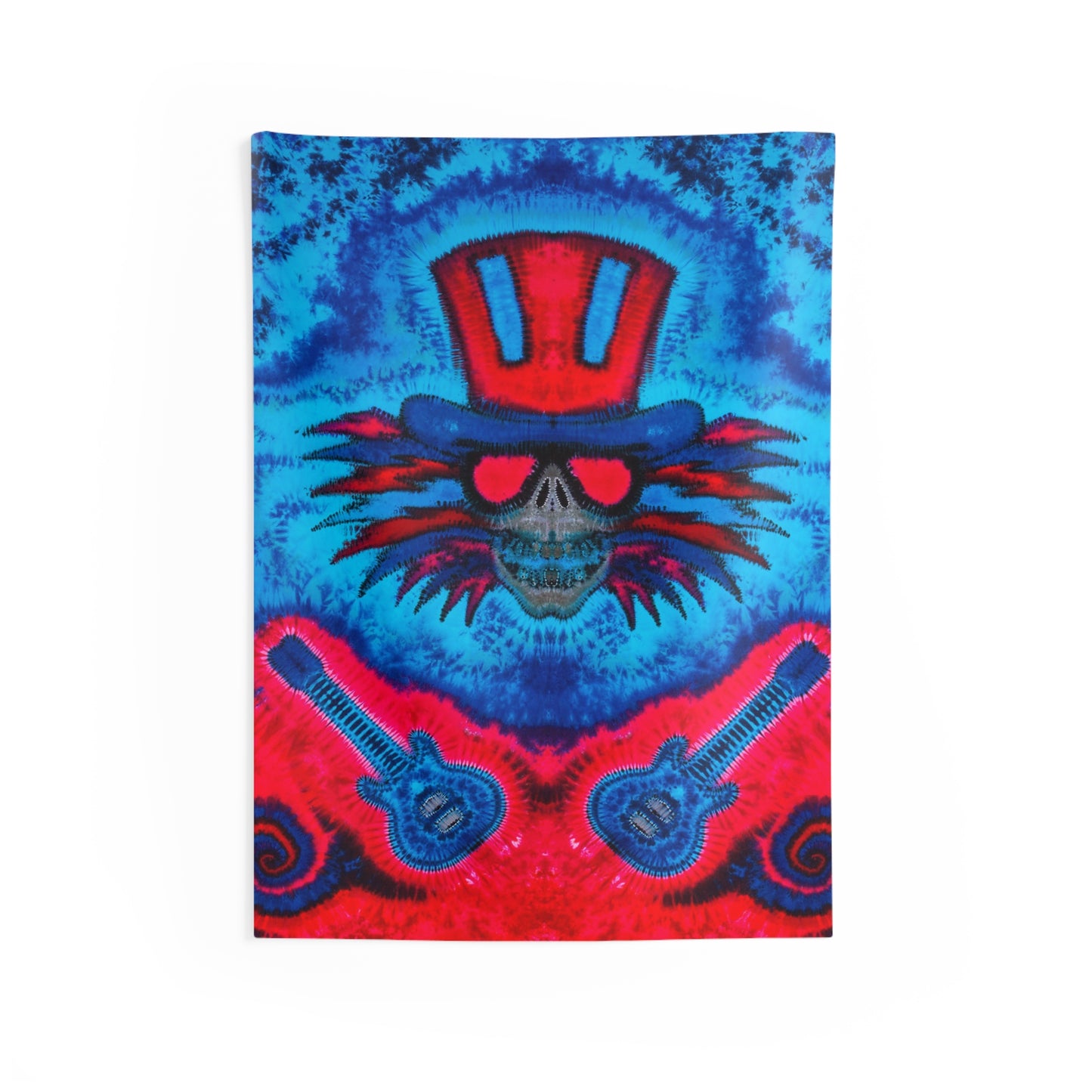 Uncle Sam Guitar Tapestry