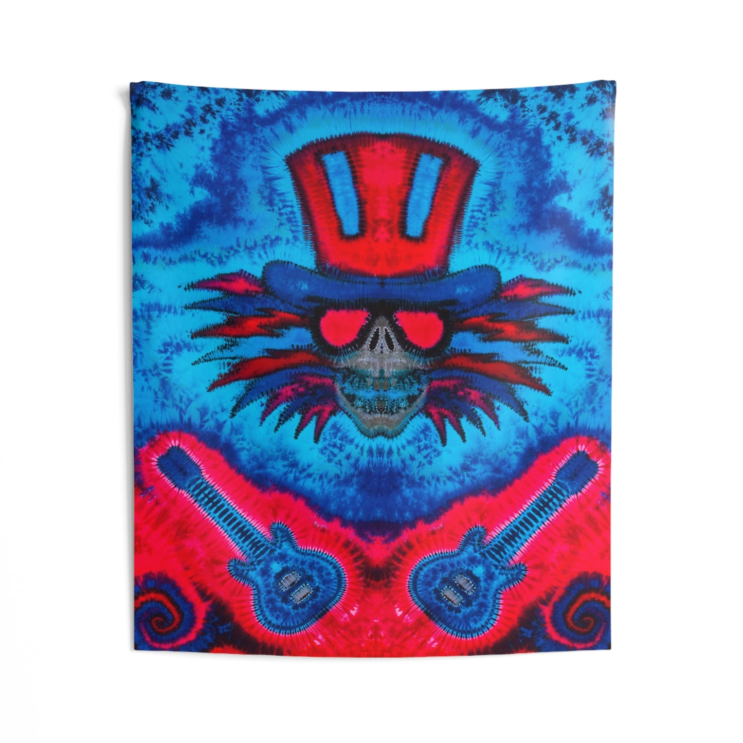 Uncle Sam Guitar Tapestry