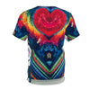 Rainbow Heart Tie-Dye AOP Shirt - JamminOn