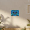 Stealie Turtle Mandala Tie-Dye Canvas Print | JamminOn