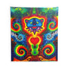 Blue Bear Heart Tie-Dye Wall Tapestry | JamminOn