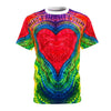 Rainbow Heart Tie-Dye AOP Shirt | JamminOn