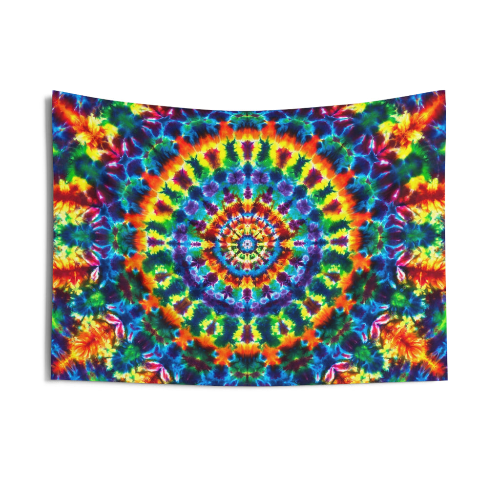 Million Mics Mandela Tie-Dye Wall Tapestry | JamminOn