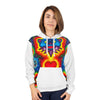 Blue Bear Heart Tie-Dye AOP Hoodie | JamminOn