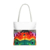 Rainbow Bear Full Spectrum Psychedelic Tie-Dye Tote Bag | JamminOn